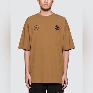 Sold out MASTERMIND JAPAN X Timberland Logo Print Collab T Shirt Size XL BNWT